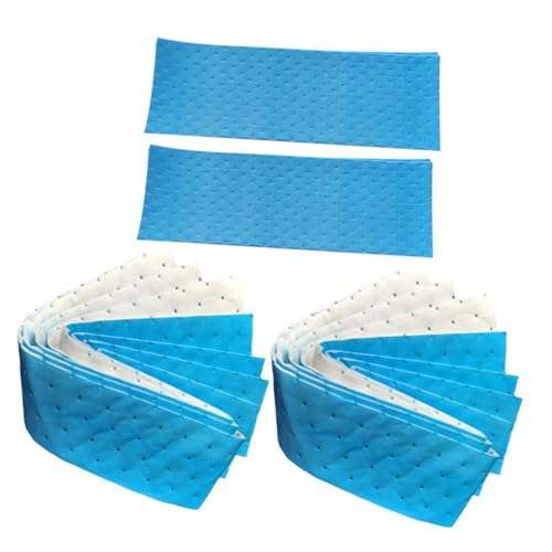 SHINEOFI 10 piezas Filtros de Papel Absorbente para Campana Extractora Cocina Azul Reutilizable Recortable para Hogar Restaurante