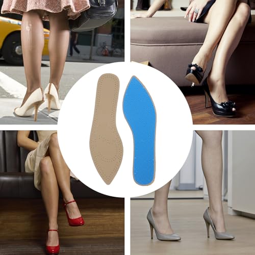 Plantillas de cuero para tacones altos mujeres talla 39/40 miniatura 5