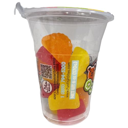 Fun Fruit Bites Assorted Fruit Slices Cup (Pack 28) miniatura 2