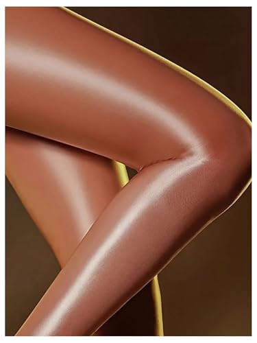 Women's Oil Shiny Tights Sheer Shimmery Pantyhose Glossy Dance Stocking2