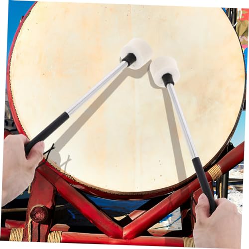 2 baquetas de percusión para batería con diseño ligero y cómodo para batería, bombo y tambores etéreos miniatura 3