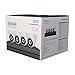 ENS Security ENS EDK840 Diamond Series 8CH Analog Retail Kit, Kit Includes 8CH DVR and 4 2MP Fixed Eyeball Security Cameras