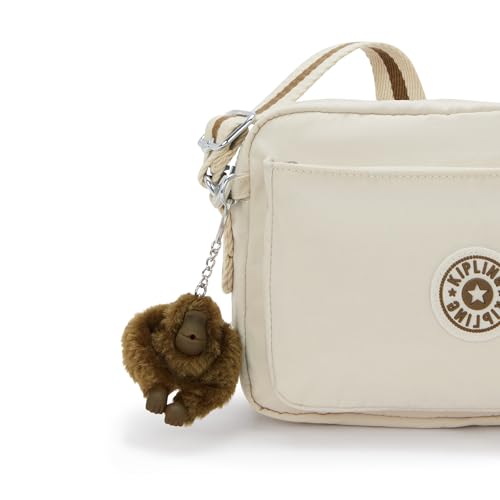 Image of Kipling Women's Abanu Medium Crossbody Bag, Lightweight, Adjustable Nylon Waist Pack with Multi-Compartment Zip Pockets