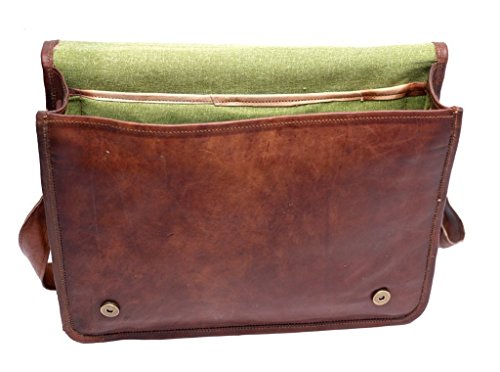 TUZECH-Genuine-Leather-Bag-Handmade-Vintage-Rustic-Cross-Body-Messenger-Courier-Satchel-Bag-Gift-Men-Women-Its-Laptop-Up-to-13-Inches
