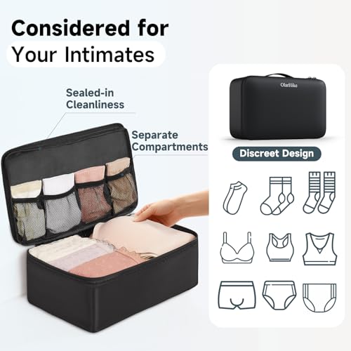 Image of 9 Set Packing Cubes for Travel, Gifts for Women Mom,Anti-Tearing Suitcase Organizer,OlarHike Vacation Essentials & Accessories for Cruise Ship