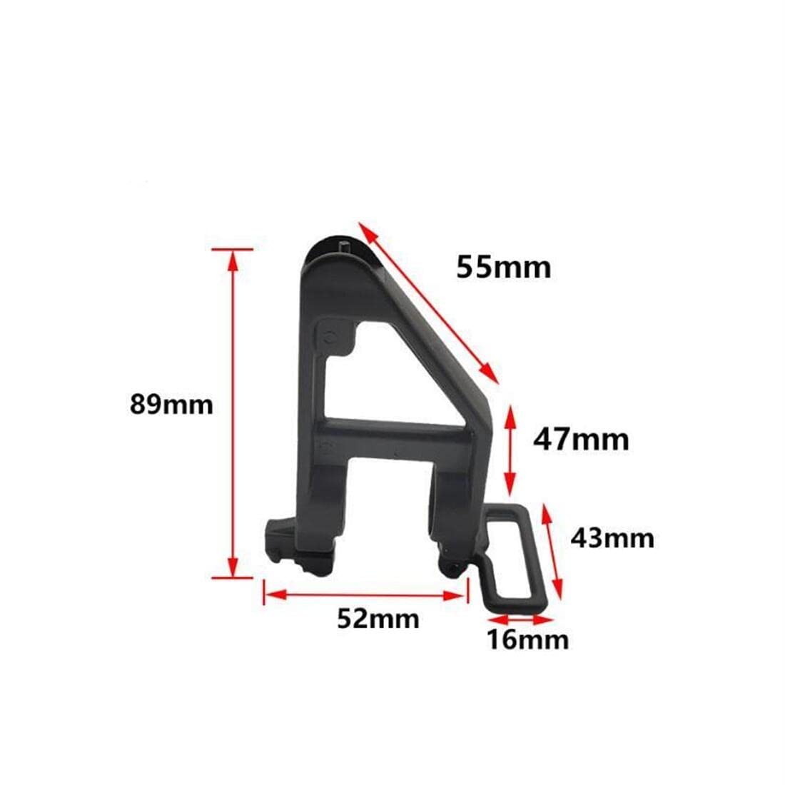 Bloc de gaz de visée Avant Triangle de précision Tactique pour série M Airsoft AEG AR15/M16/M4