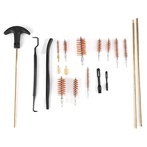 Kit de Limpeza 24 Peças Kit de Limpeza Universal Ferramentas de Limpeza para Revólver Espingarda Arm