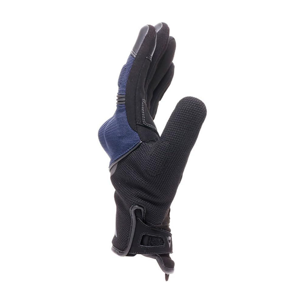 DAINESE Metrax Air Gloves, Guanto Moto Urban Corto in Tessuto Aerato per Estate con Smart Touch e Calzata Facile, per Uomo, Black/Navy, XXXL