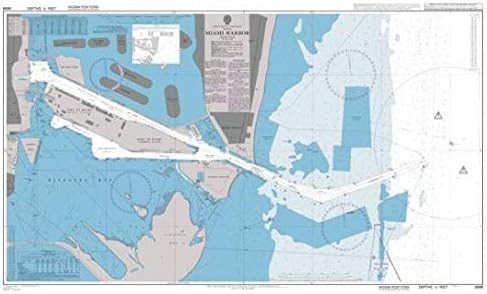 UKHO BA Chart 3699: Approaches to Port Everglades and Miami