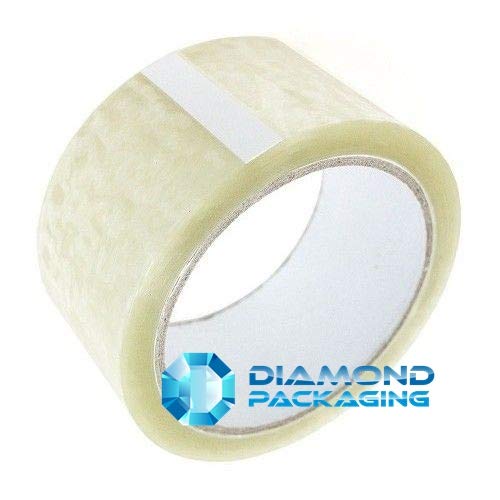 Diamond Packaging Paketklebeband, 48 mm x 66 m, transparent, 144 Rollen
