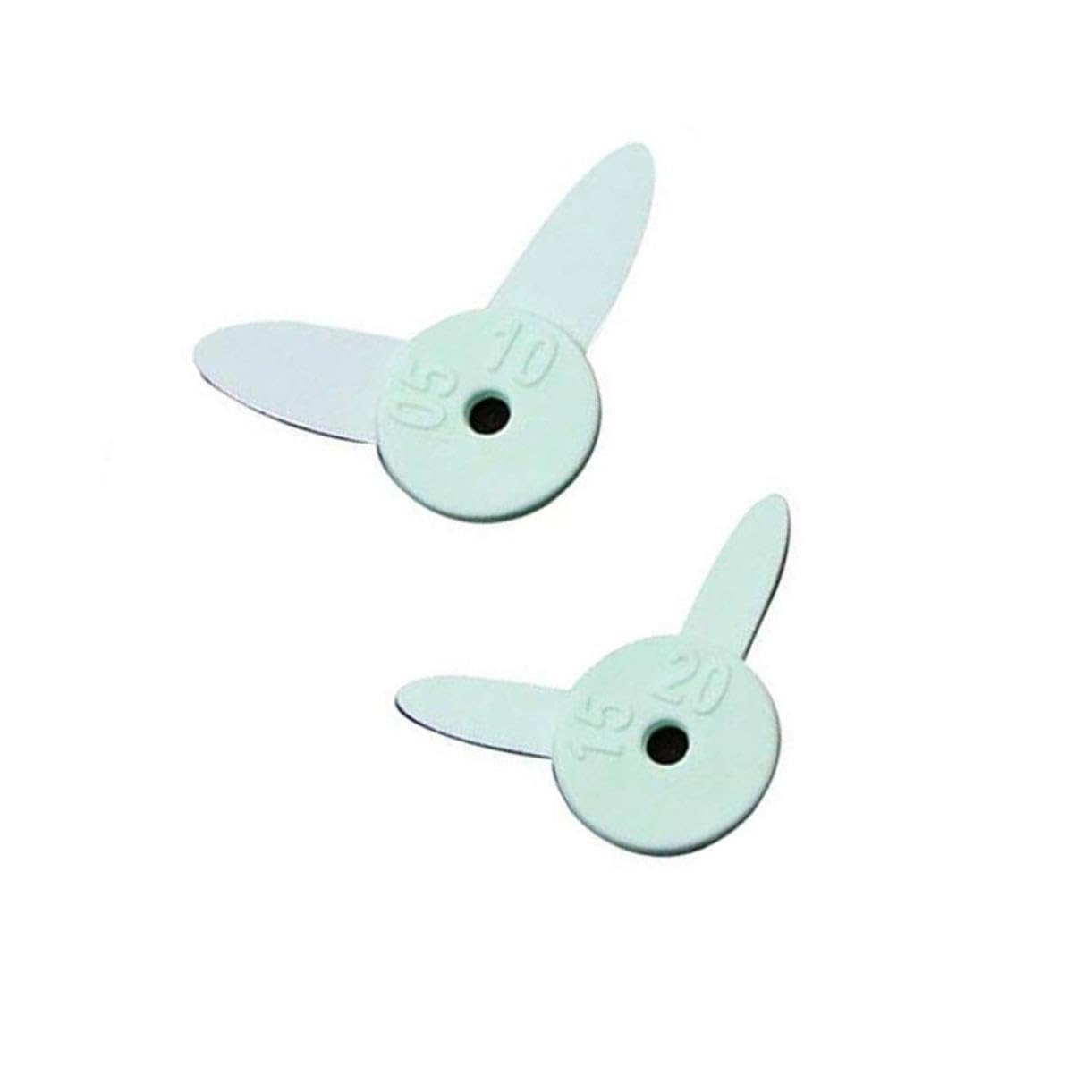 Gatuida 12 Piezas reglas para herramienta de medición Medida de calibre de espacio entre regla de medición interdental reglas de medicion calibre para