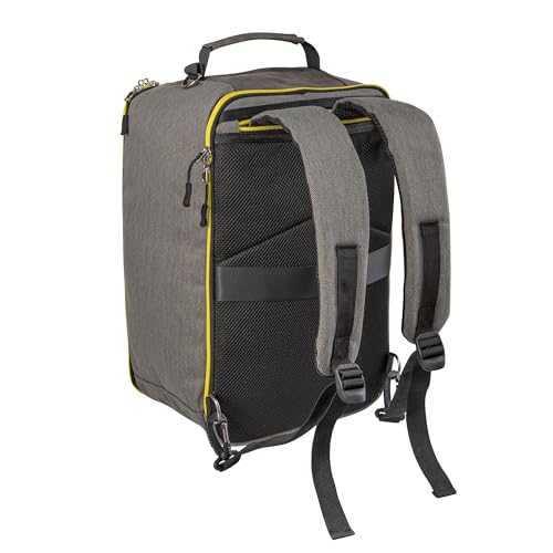 Cabin Max Manhattan 20L Underseat Backpack for Ryanair Cabin Bag, Padded Tech Pocket, Lockable Compartment, Versatile Straps