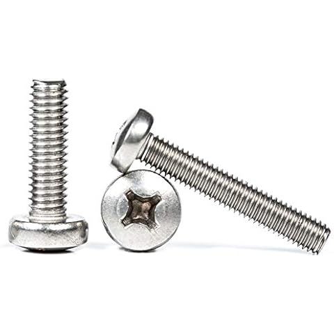 M6 Kreuzschlitz-Maschinenschrauben - Edelstahl A2 DIN 7985 Cover