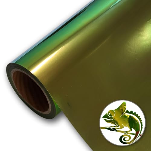 HTV4U Chameleon Gradient Heat Transfer Vinyl (Chamleon Green, 20