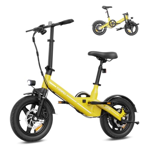 Electric Bike for Adults and Teens, 1000W Peak Motor, 14" Commuter Ebike image 2