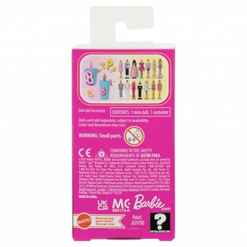 Muñeca Barbie Mini BarbieLand Popcorn/Soda Mattel miniatura 4
