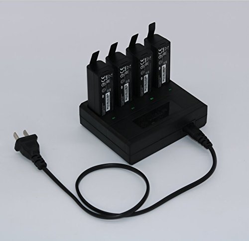 Xmipbs 4 in 1 Caricabatterie Intelligente con Cavo...