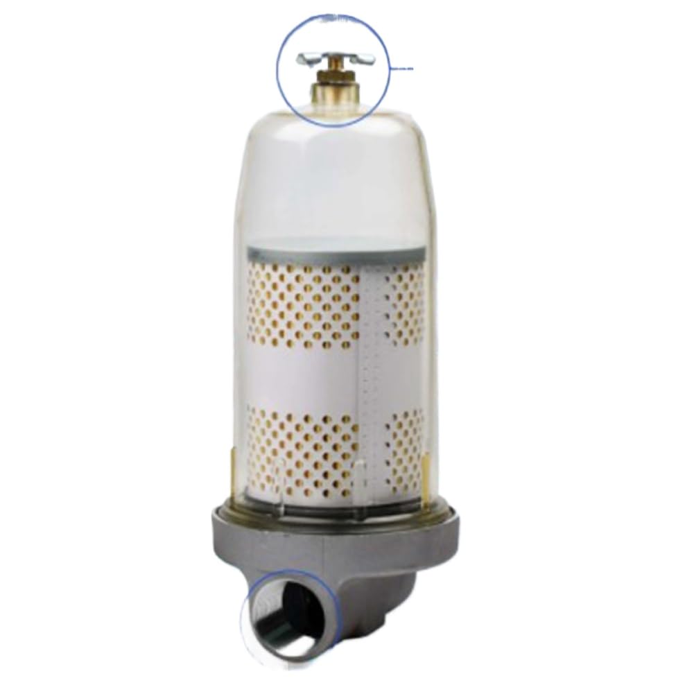 Conjunto de filtro de tanque de combustible 3305728S 330745400S 3307454S separador de agua para combustible sin plomo Compatible con combustibles comunes