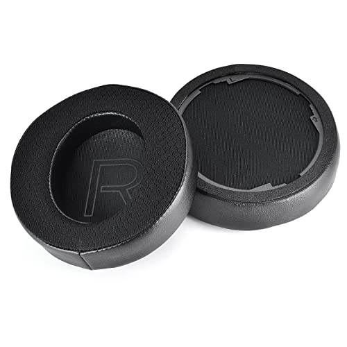 Yaowanguan AW510H Coussinets d’Oreille pour Alienware AW510H AW310H 7.1 PC Casque de Jeu,Remplacement AW310H Épais Coussinets d’Oreille en Gel rafraîchissant Coussins Coussinets Noir Cover