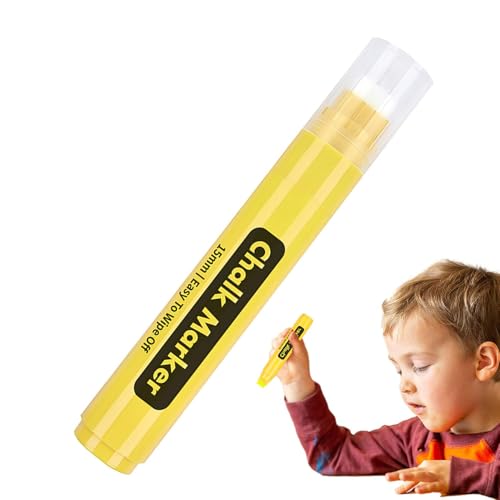 Rotuladores de pintura | Marcador de pizarra con puntas de 15 mm de ancho | Rotulador de tiza líquida borrable para pizarra, pizarra, ventana de coche, bistró, vidrio, lienzo, cerámica