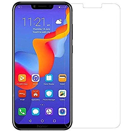 MagicBlizz Anti-Fingerprint Hammer Proof HD Clear Screen Protector [Not a Tempered Glass,10x tougher then normal glass] with easy installation kit for Honor Play