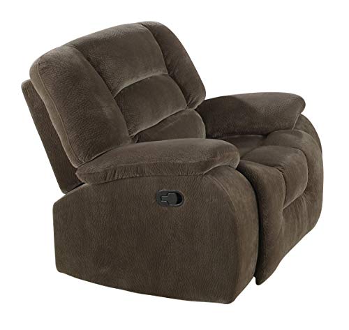 Coaster Home Furnishings Charlie Upholstered Rocker Recliner Brown Sage