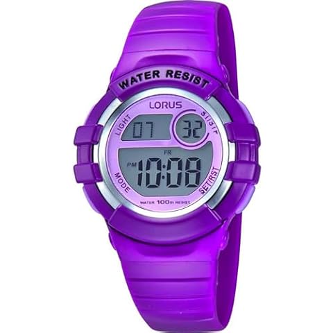 Lorus Girls Digital Chronograph Watch R2385HX9 Cover