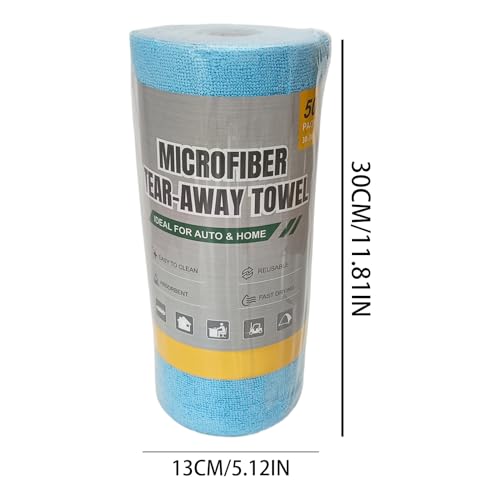 Chiffon microfibre cuisine salle de bain miroir comptoir vaisselle - 6