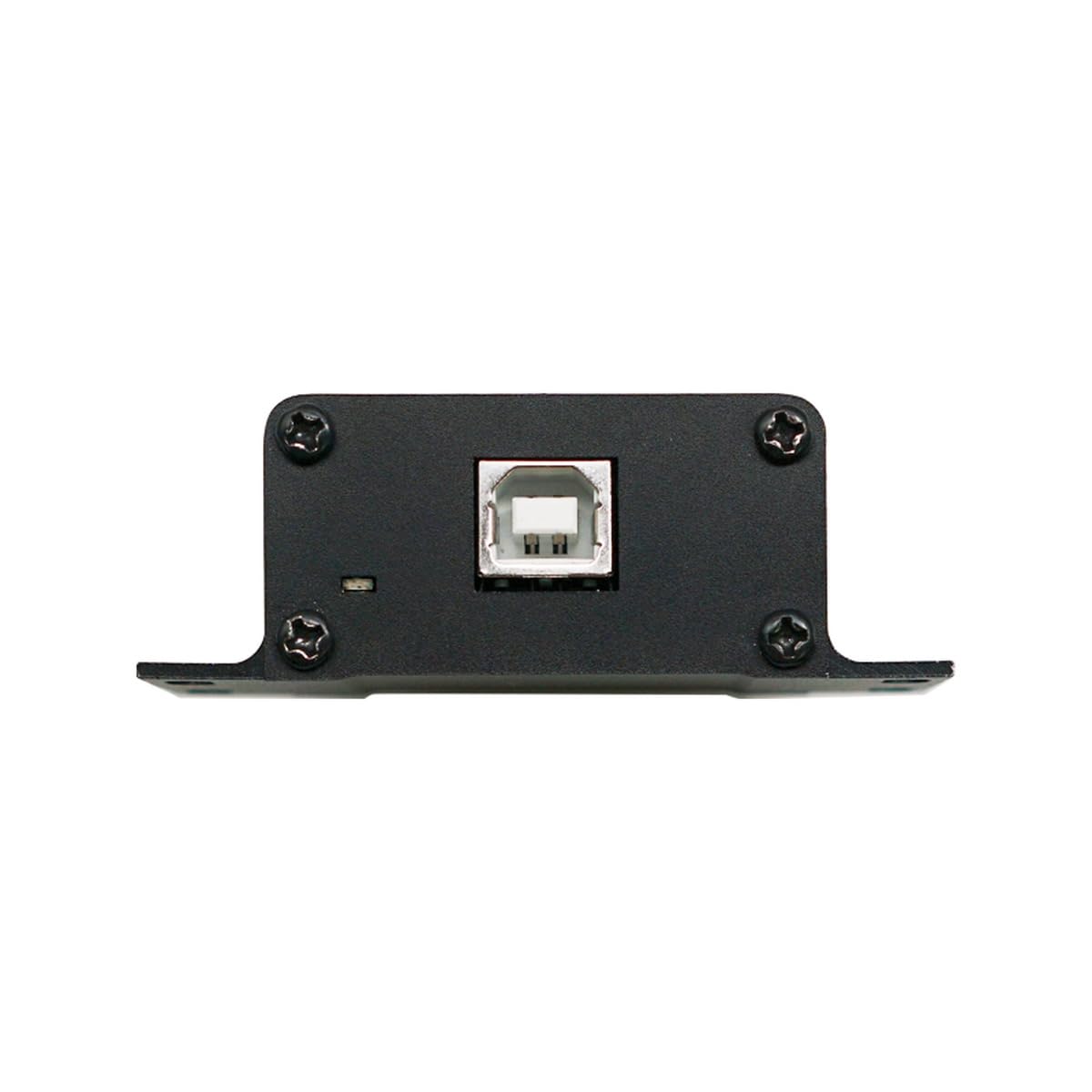 Convertidor serie industrial USB a TTL PRO – Chipset FT232, escudo de aleación de aluminio, aislamiento de señal bidireccional, USB-B y terminal de 5,08 mm, estabilidad de grado industrial