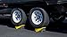 Camco Rv Curved Leveler with Chock - 2 Pack - Easy Drive-On Leveler Adds Up to 4