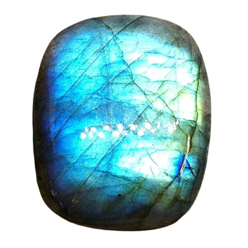 Labradorite naturelle cabochon rectangulaire pour fabrication de bijoux bague pendentif