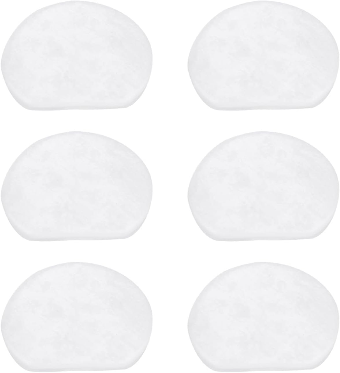 6Pcs Tuning Peg Buttons, Acrylic Guitar Machine Heads with Installation Ferrules and Screws, for Replacement of Standard Tuning Pegs on Acoustic and Electric Guitars (Oval White Pearl)