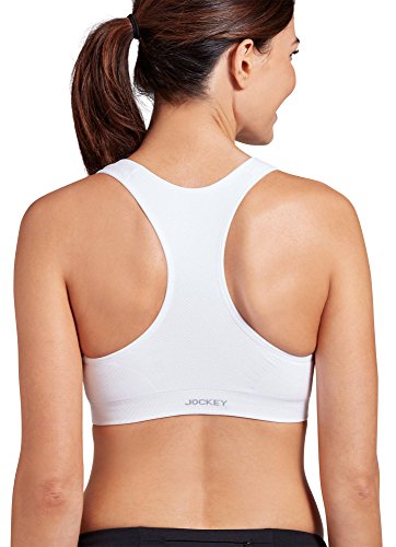 Image of Jockey Active Zip Front High Impact Seamless Bra