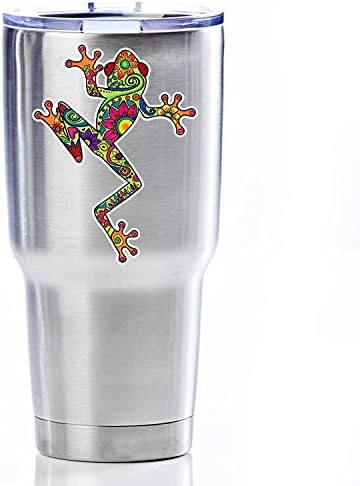 Tree Frog Sticker Small Rainforest Decal by Megan J Designs ™ - Laptop Window Car Vinyl Sticker