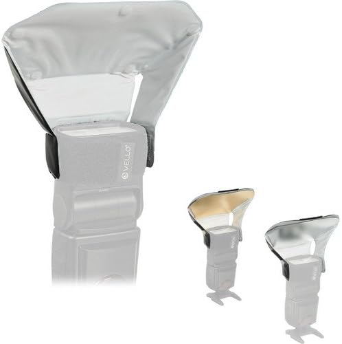Vello Light Bouncer Kit for Portable Flashes(6 Pack)