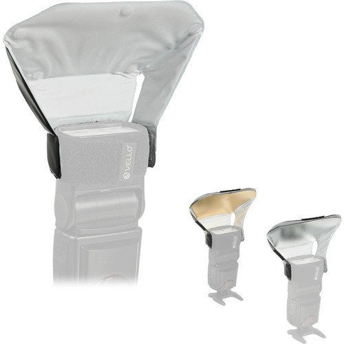 Vello Light Bouncer Kit for Portable Flashes(6 Pack)