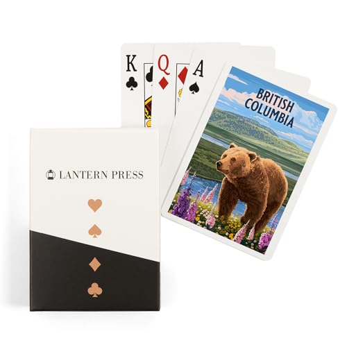 Lantern Press British Columbia, Barajas de Poker, 52 cartas