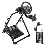 EG STARTS Racing Wheel Stand Simulator Cockpit Wheel Stand Racing Steering Shifter Mount for Logitech G29 G920 G923 G27 G25 for Thrustmaster T150 T248 T300 RS T-GT TH8A Shifter Gaming Stand