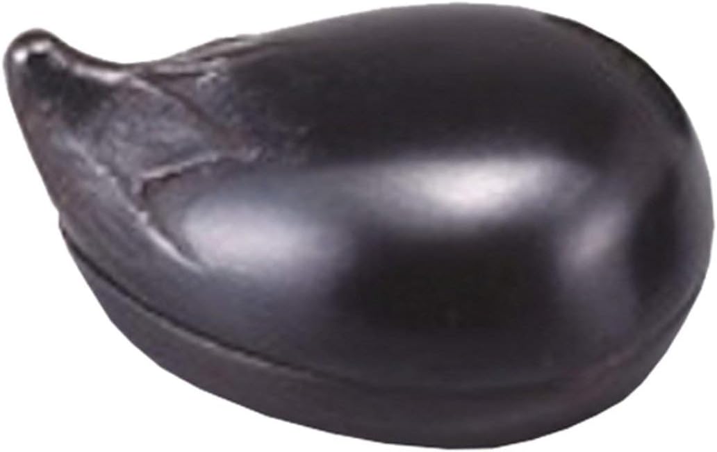 Takenaka Copperware Figurine, Takaoka Copper, Width 2.4 x Depth 1.8 x Height 1.1 inches (6 x 4.5 x 2.8 cm), Incense Eggplant 136-18