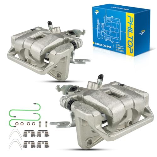 Image of PHILTOP Rear Brake Caliper 19-B3358, 19-B3359-2pcs