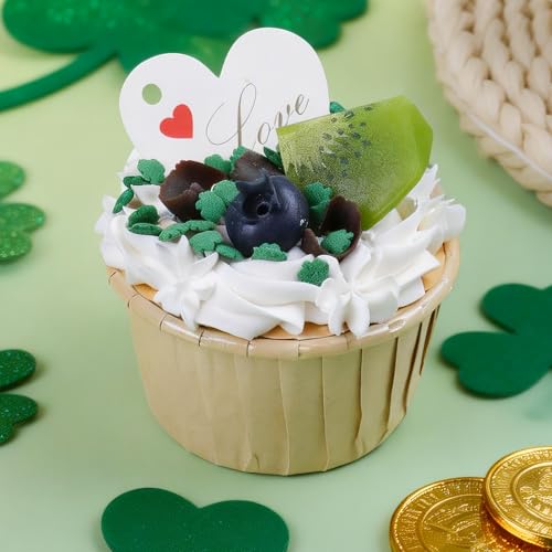 Image of Shamrock Sprinkles, St. Patrick's Day Green Sprinkles for Cake Decorating