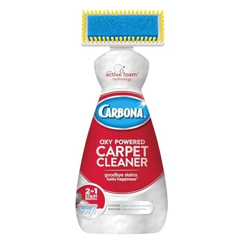 Carbona Carpet Cleaner with Brush | Oxy-Powered Foam for Spot Stain Removal | 13.5 Fl Oz Cover