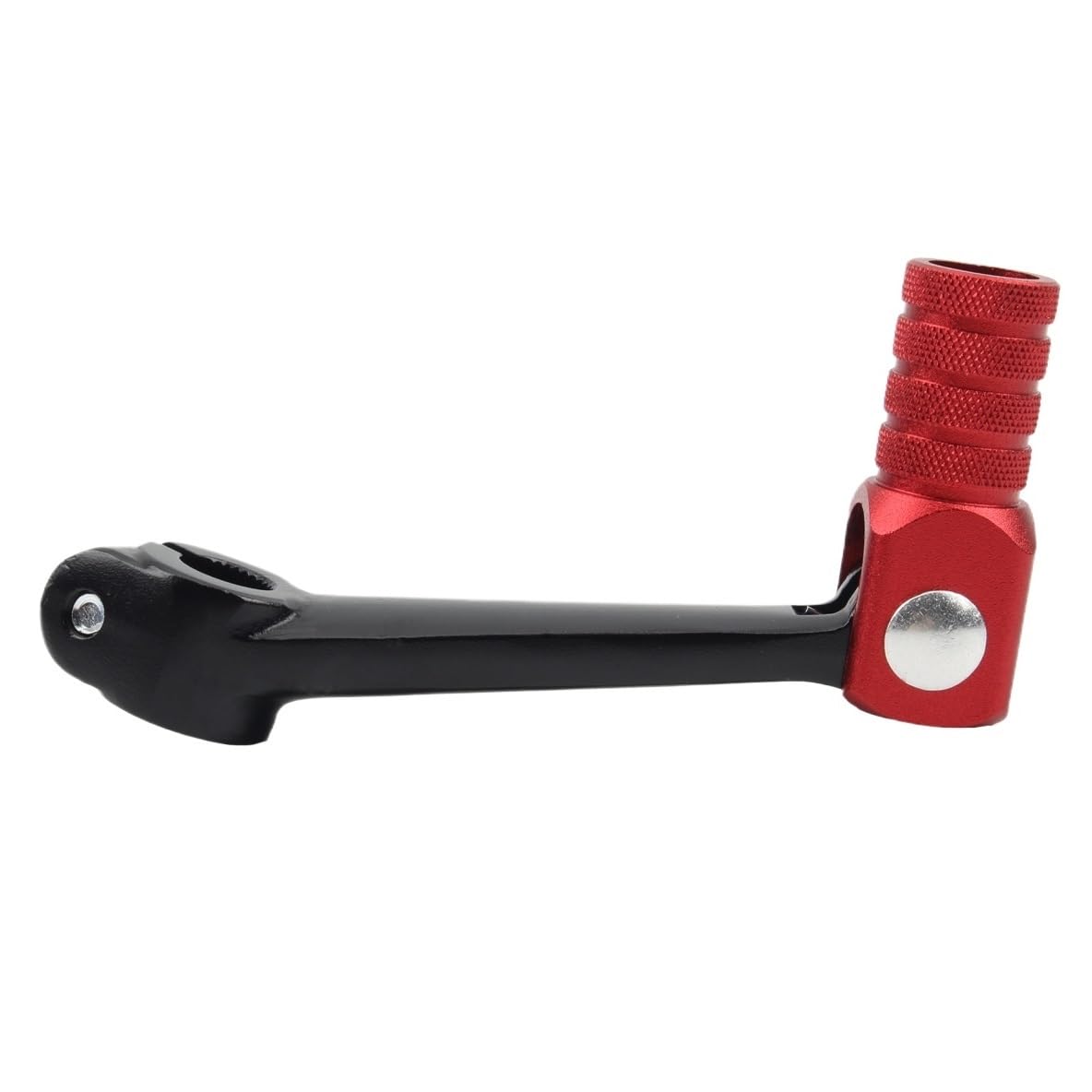 Gconla Black Red Motorcycle Gear Shifter Lever Motorcycle Accessories Gear Shift Lever Universal For Shifter Pedal Toe Peg Footrest Replacement