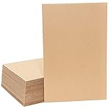 Corrugated Cardboard Sheets 11 x 17 in for Packing Inserts, Mailing, Crafts (1/16 in thick, 50 Pack)
