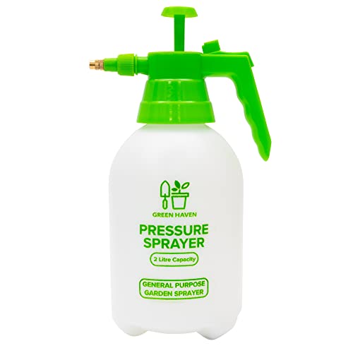 GREEN HAVEN 2 Litre Pump Action Pressure Sprayer –Pump sprayer with Adjustable Sprayer & Carrying...
