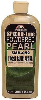 Speedokote Frost Blue Pearl for automotive base coats, SMR-092, 6 oz bottle