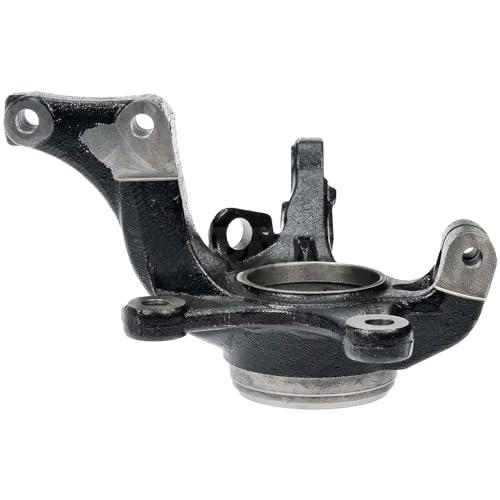 Image of Detroit Axle - 2pc Front Steering Knuckles for Ford 2005-2012 Escape, 2005-2011 Mazda Tribute Mercury Mariner, Steering Knuckles Assembly 2006 2007 2008 2009 2010 Replacement