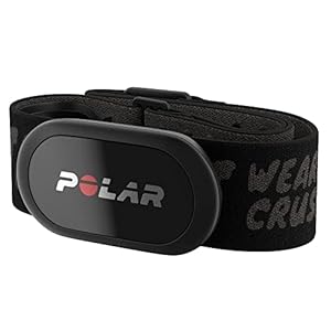 Polar H10 Heart Rate Monitor – ANT Plus, Bluetooth – Waterproof HR Sensor with Chest Strap – Built-in memory, Software updates