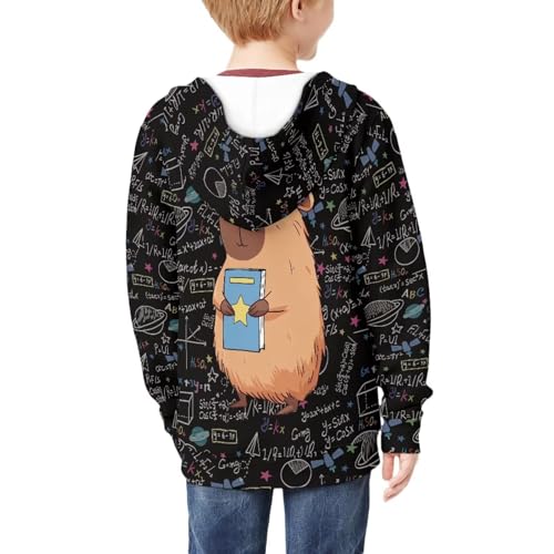 Boys Zip Up Hoodies Kids Zipper Hoodie Hooded Sweatshirts with Pockets Long Sleeve Jacket Coat for 6-16 Years4