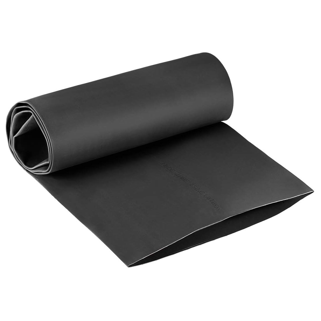 Unifizz Heat Shrink Tubing 150mm Dia 240mm Flat Width 2:1 Ratio Shrinkable Tube Cable Sleeve 1m - Black — image 1